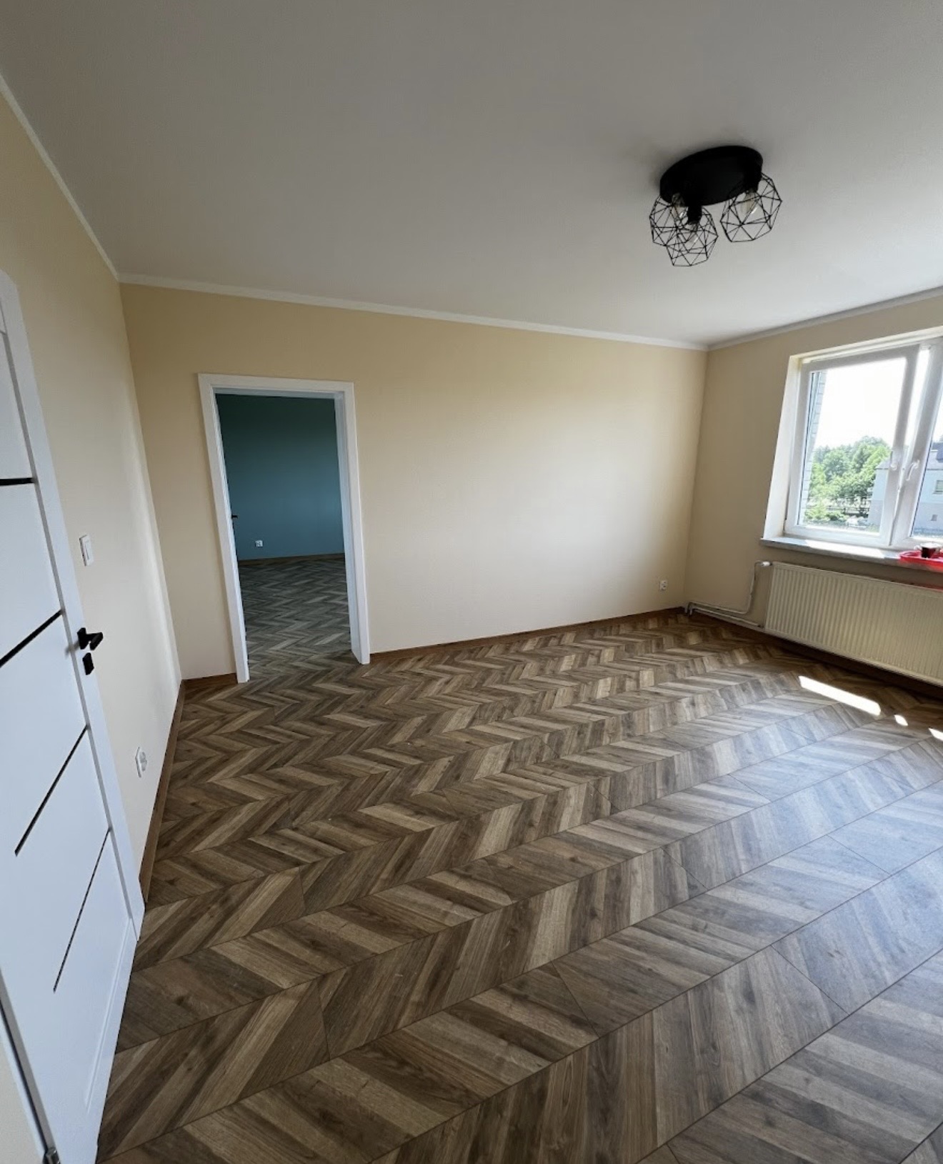 Realizacja pokój podłoga